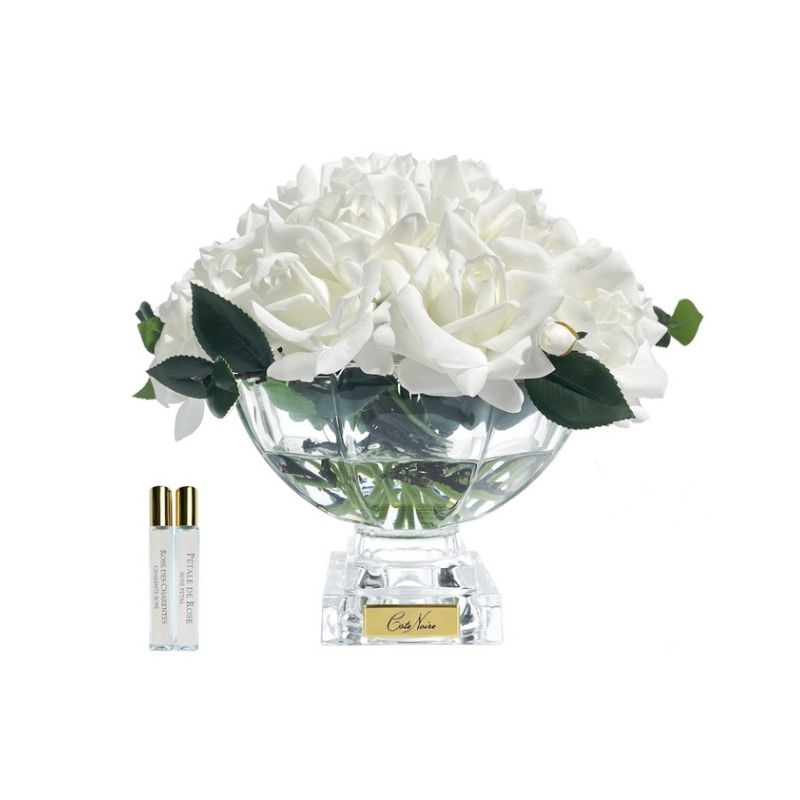 centrepiece-french-roses-ivory-white