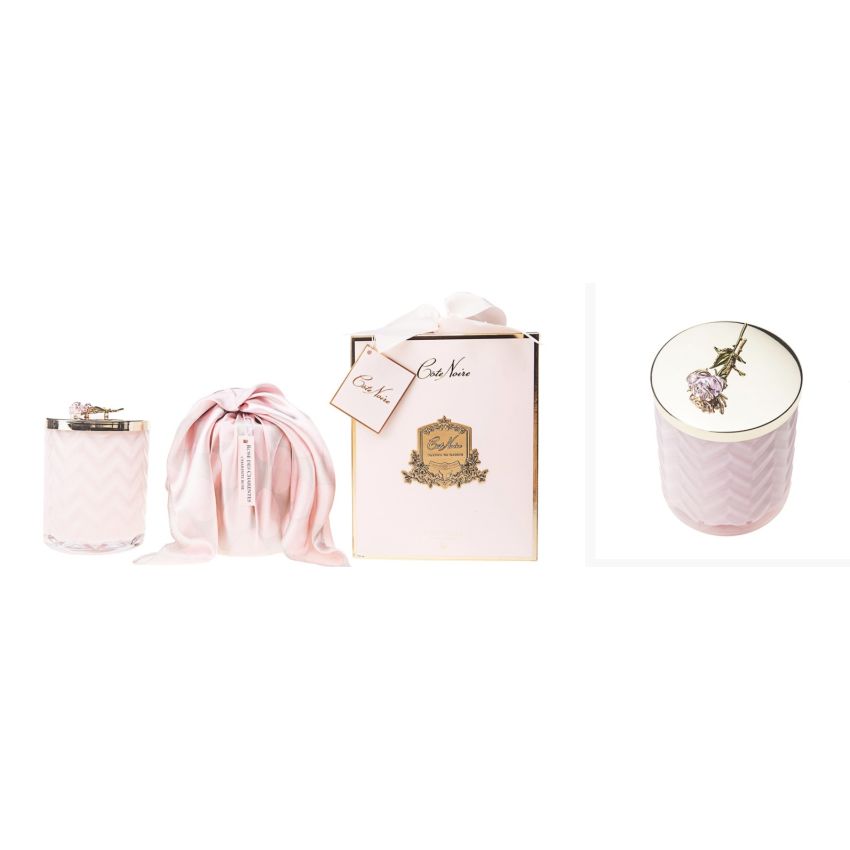 Vela Herringbone Range Charente Rose